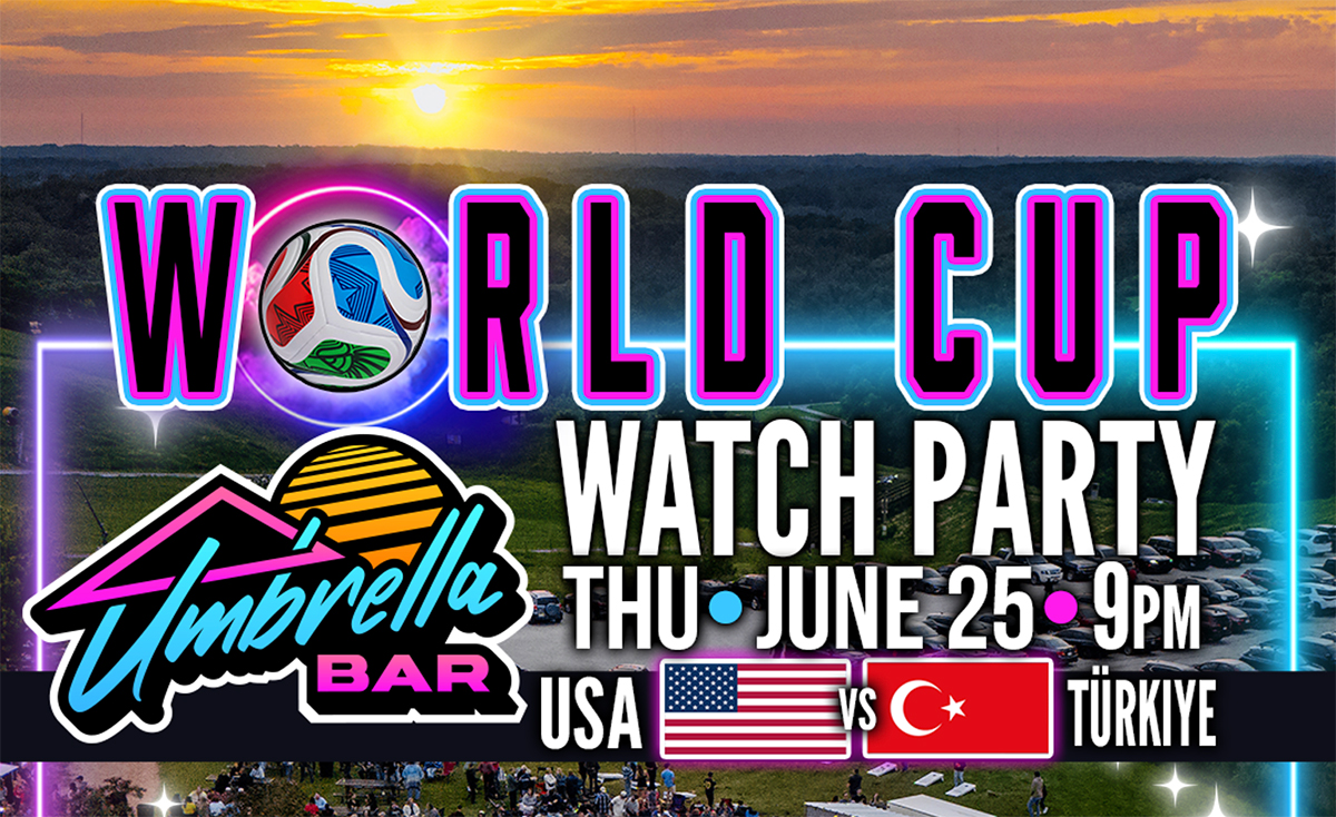 World Cup Watch Party at Umbrella Bar Fans gathering at Umbrella Bar to watch Team USA World Cup soccer match