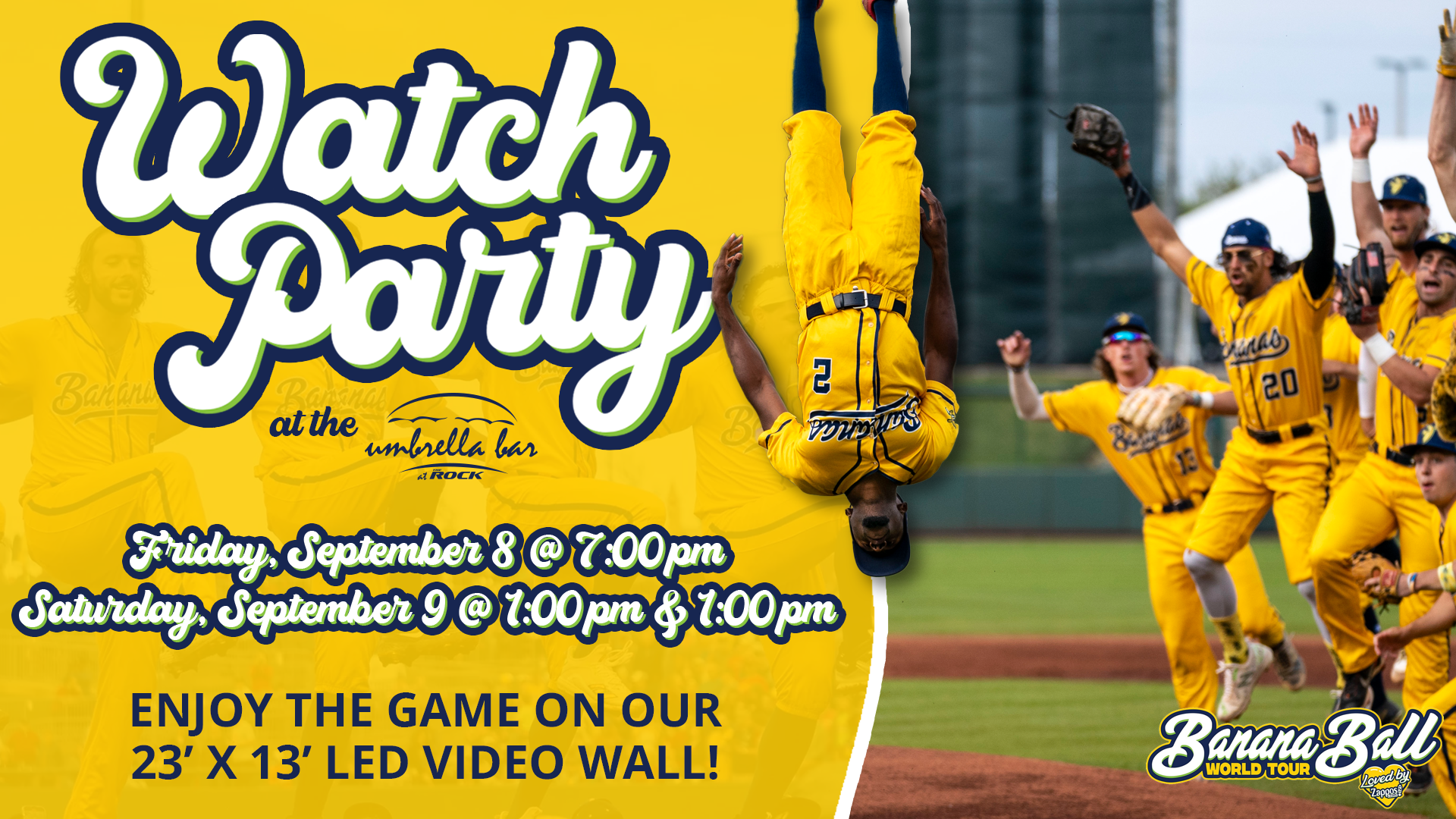 Savannah Bananas Watch Party | Ballpark Commons